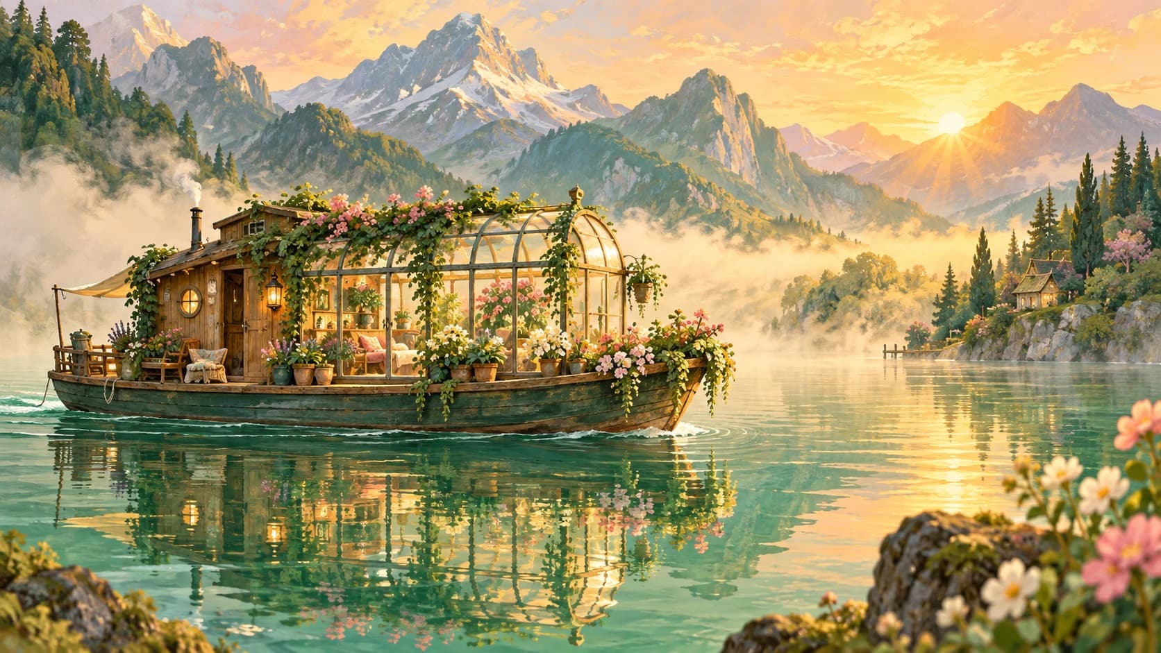Storybook art prompt illustration